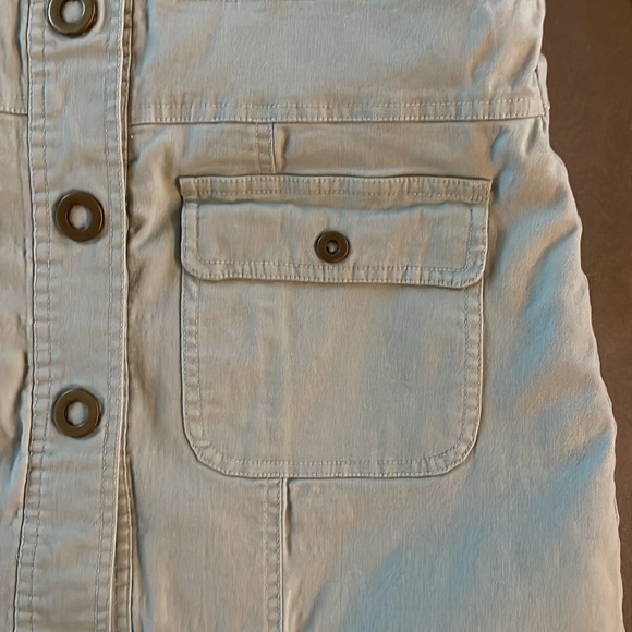 CARVE DESIGNS green military snap button jacket M - Picture 5 of 9